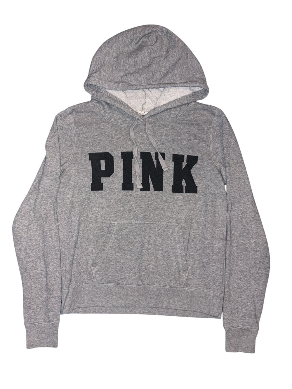 PINK Victoria's Secret Women's Gray Hoodie